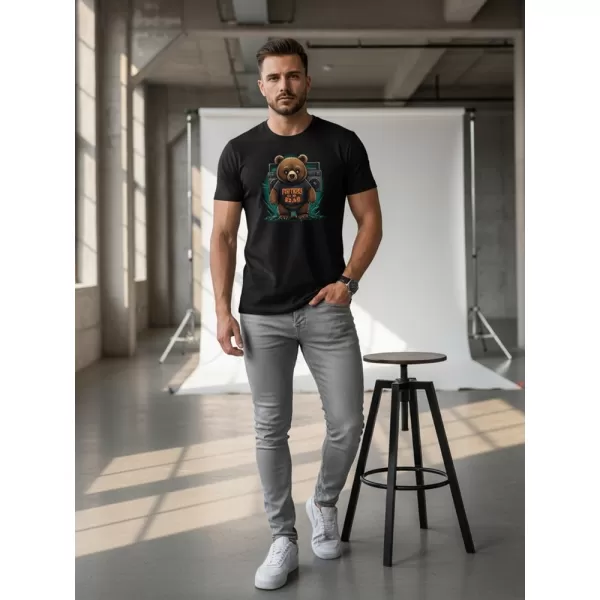  Moška majica s kratkimi rokavi DSTREET NX048R ČRNA 
