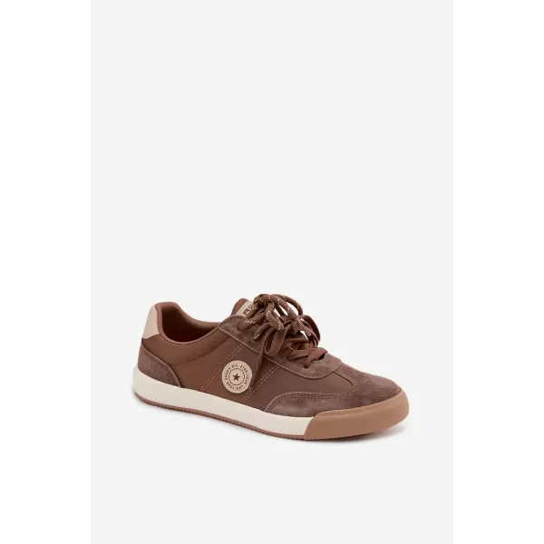  Ženske superge BIG STAR SHOES UU274002 RJAVA/BEŽ 