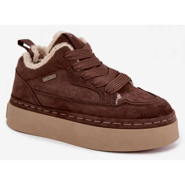  Ženski čevlji BIG STAR SHOES UU274188 RJAVE/BEŽ SENCE 