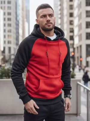 Moški pulover DSTREET BX5491 RDEČA