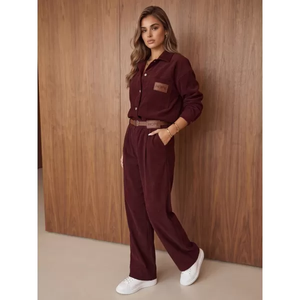  Ženski komplet DSTREET AY1220 BORDO 