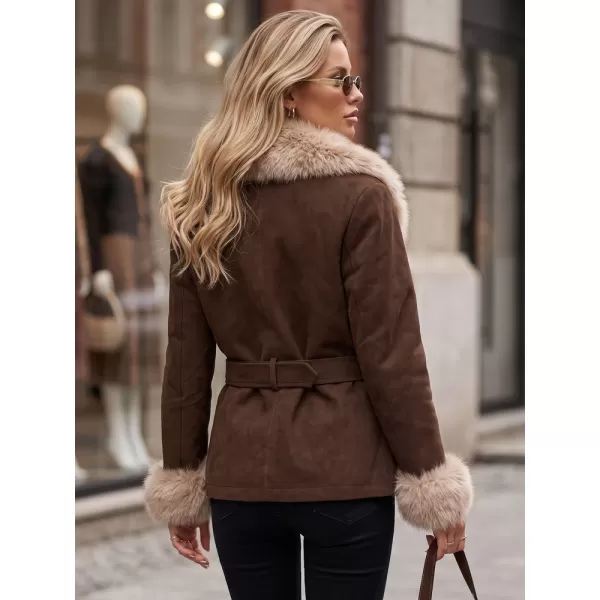  Ženska jakna DSTREET TY5852 RJAVA 