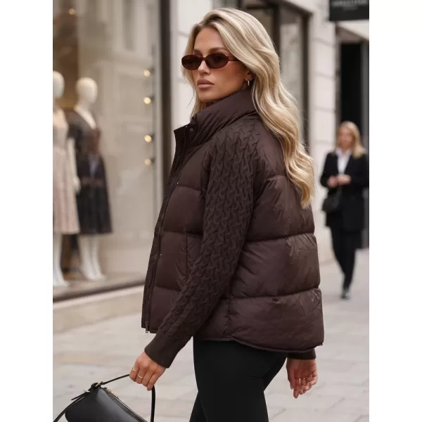 Ženska jakna DSTREET TY5931 RJAVA 