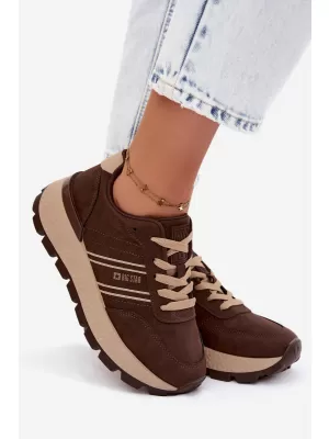 Ženske superge BIG STAR SHOES UU274040 RJAVA/BEŽ