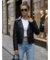Ženska jakna DSTREET TY5730 ČRNA