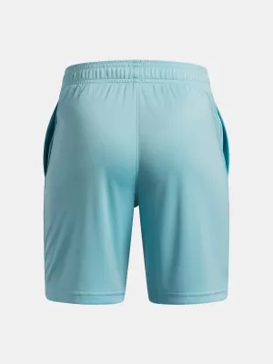 Fantovske kratke hlače UNDER ARMOUR TECH LOGO SHORTS 1383333-425 MODRA