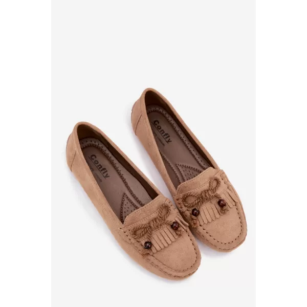  Ženski mokasini BOTO W2515 TAUPE 