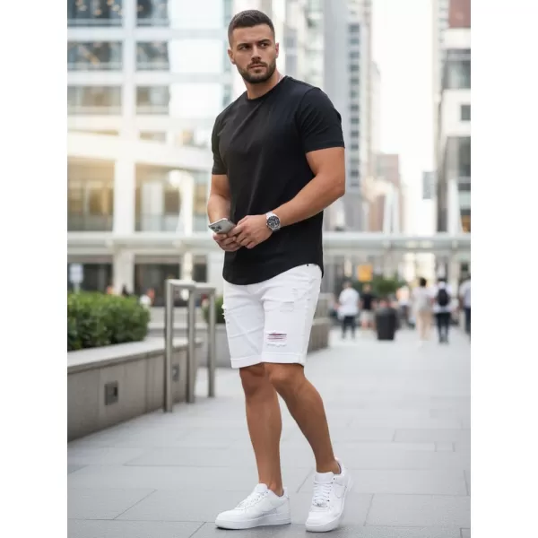  Moška majica s kratkimi rokavi DSTREET RX5670 ČRNA 