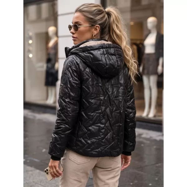  Ženska jakna DSTREET TY5803 ČRNA 