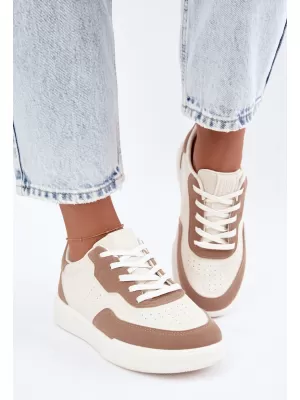 Ženske superge BIG STAR SHOES UU274275 BELA/BEŽ