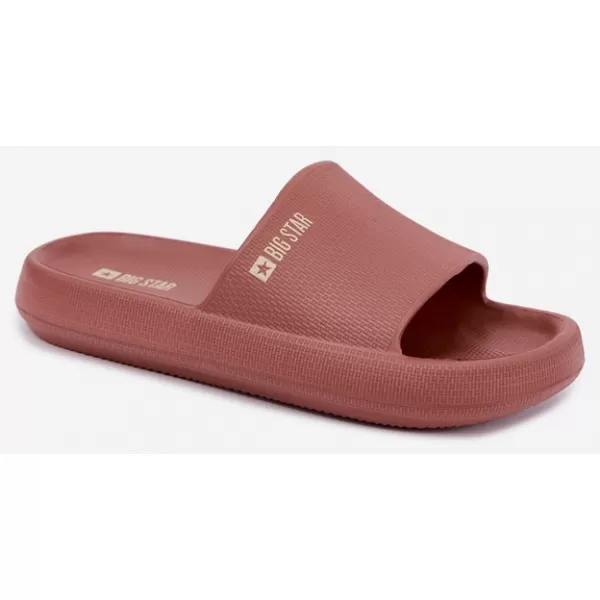 Ženski copati BIG STAR SHOES UU274088 ODTENKI RDEČE 