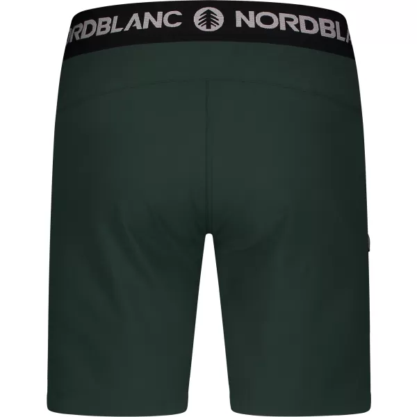  Ženske kratke hlače NORDBLANC RILL NBSPL8354 TEMNO ZELENA 