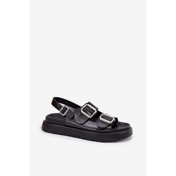  Ženske sandale BIG STAR SHOES RR274662 ČRNA 