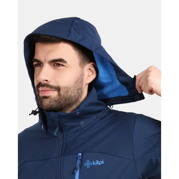  Moška softshell jakna KILPI ONTAVIO-M 1M0112KI TEMNO MODRA 