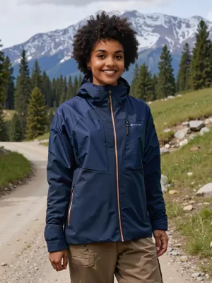 Ženska zunanja jakna ALPINE PRO TEMUNA Z MESEČINO OBSIJAN OCEAN