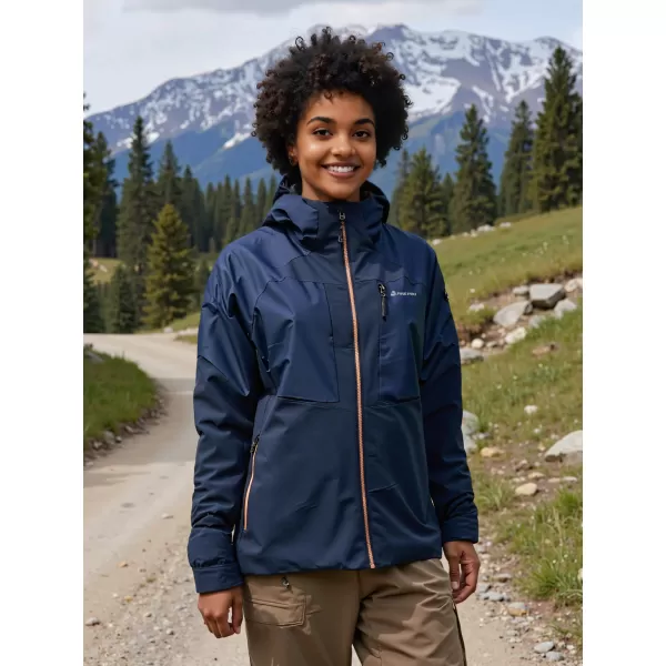  Ženska zunanja jakna ALPINE PRO TEMUNA Z MESEČINO OBSIJAN OCEAN 