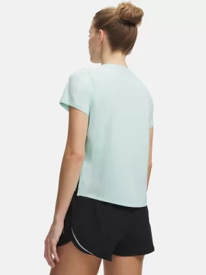 Ženska majica s kratkimi rokavi UNDER ARMOUR VELOCITI PRO SHORTSLEEVE 6009536-703 ZELENA