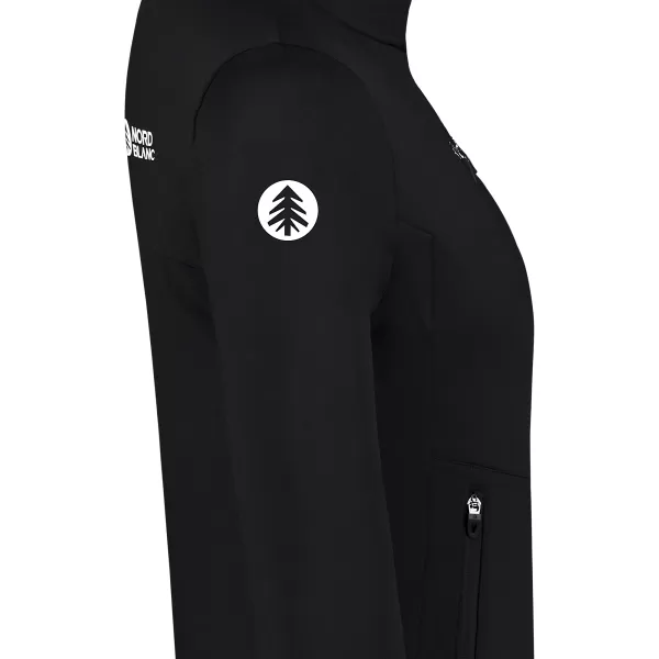  Ženski powerfleece pulover NORDBLANC CRISP NBSFL8338 ČRNA 