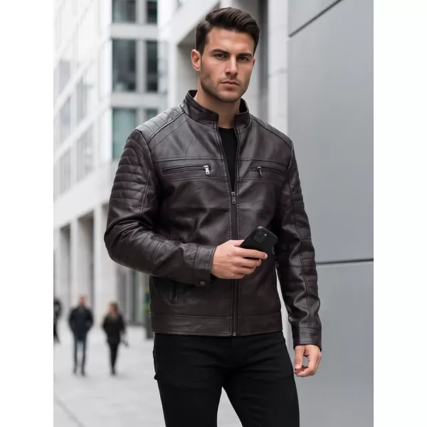  Moška jakna DSTREET TX5138 RJAVA 