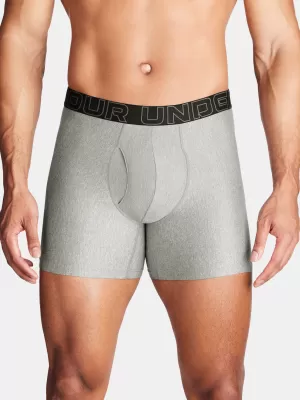 Moške boksarice UNDER ARMOUR M UA PERF TECH 6IN (3KS) 1383878-035 SIVA