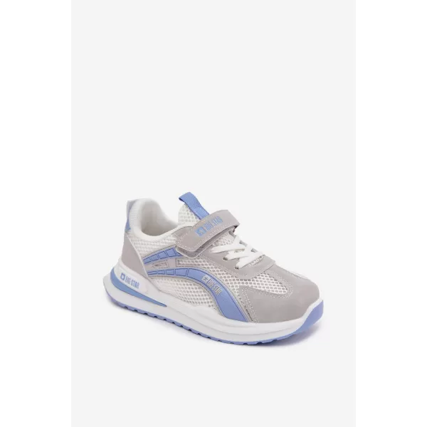  Otroški čevlji BIG STAR SHOES TT374153 BELA/MODRA 