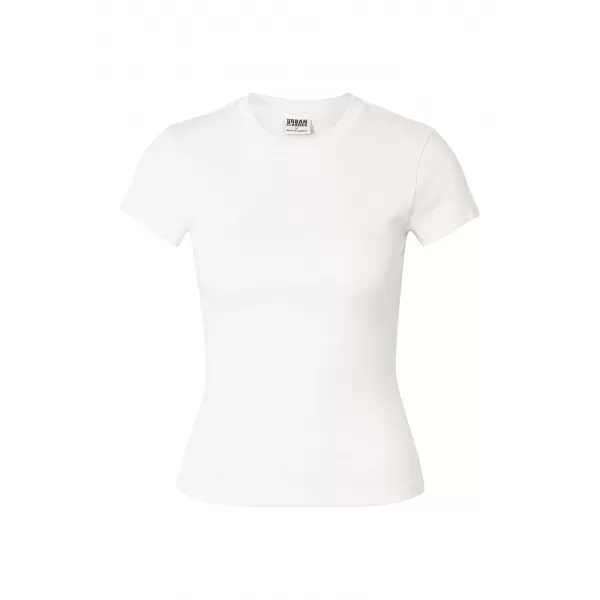  Ženska majica s kratkimi rokavi URBAN CLASSICS TB8569-00220 BELA 