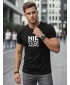 Moška majica s kratkimi rokavi DSTREET NX0113R-BK ČRNA