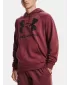 Moški pulover UNDER ARMOUR RIVAL FLEECE BIG LOGO HD 1357093-652 RDEČA