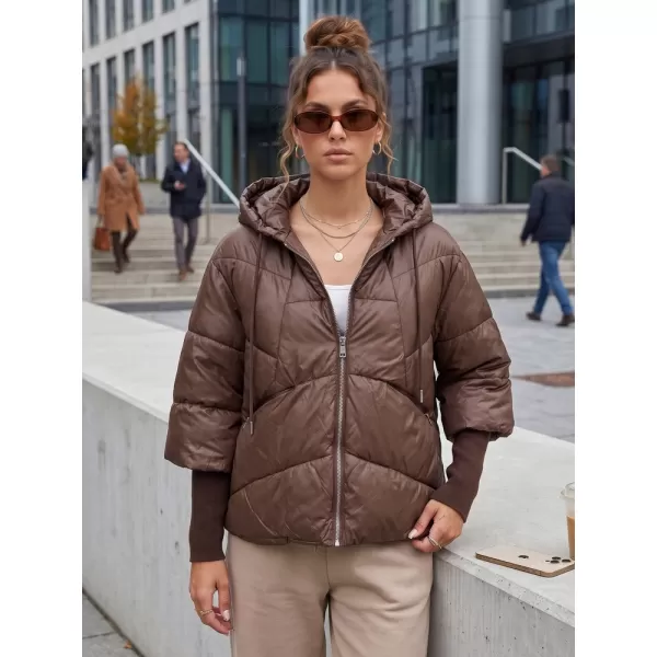  Ženska jakna DSTREET TY5766 RJAVA 