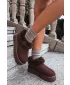 Ženski snežaki BIG STAR SHOES UU274203 RJAVE/BEŽ SENCE