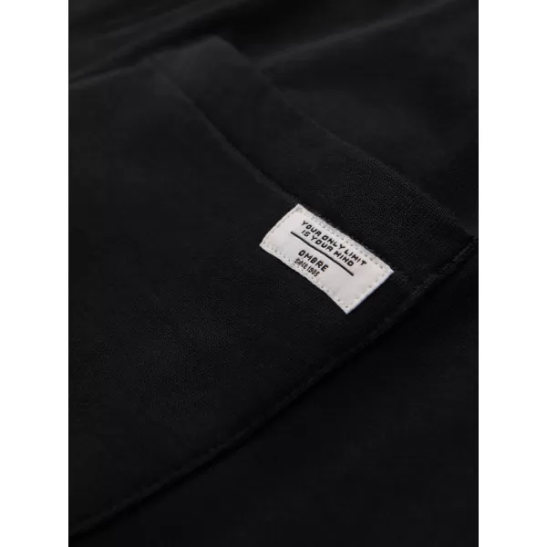  Moške hlače OMBRE OM-PABS-0304 ČRNA 