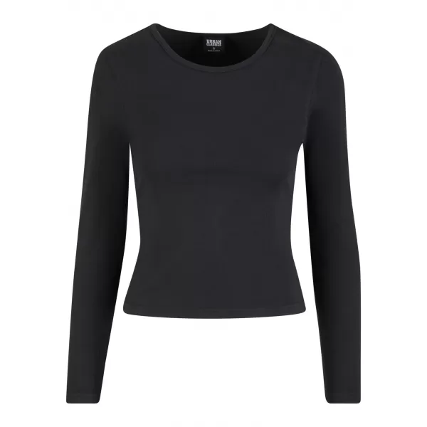  Ženska majica s kratkimi rokavi URBAN CLASSICS TB7786 ČRNA 