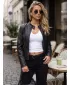 Ženska jakna DSTREET TY5724 ČRNA