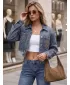 Ženska jakna DSTREET TY5901 MODRA