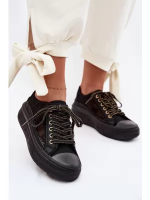 Ženske superge LEE COOPER LCW-26-44-4479 ČRNA