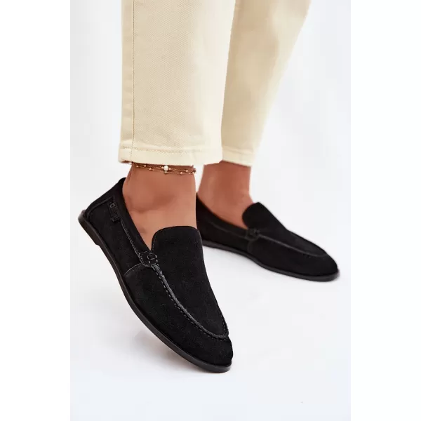  Ženski mokasini BIG STAR SHOES TT274209 ČRNA 