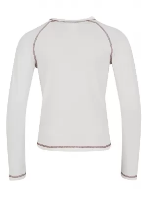 Otroška majica s kratkimi rokavi URBAN CLASSICS UCK7730 UMAZANO BELO