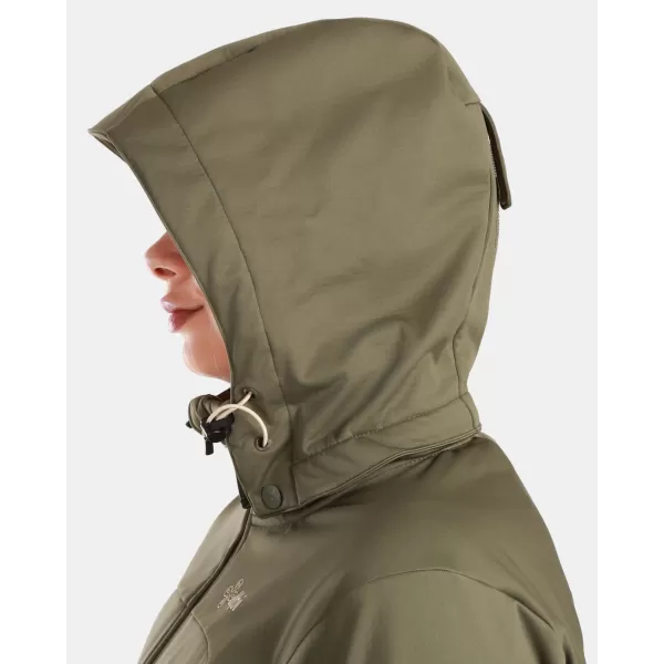  Ženska softshell jakna KILPI ONTAVIA-W 1L0113KI ZELENA 