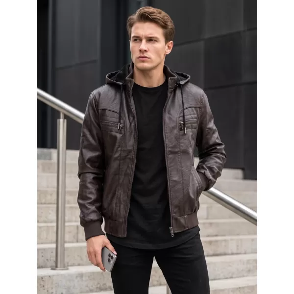  Moška jakna DSTREET TX5137 RJAVA 