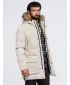 Moška parka OMBRE OM-JALJ-0310 KREMA