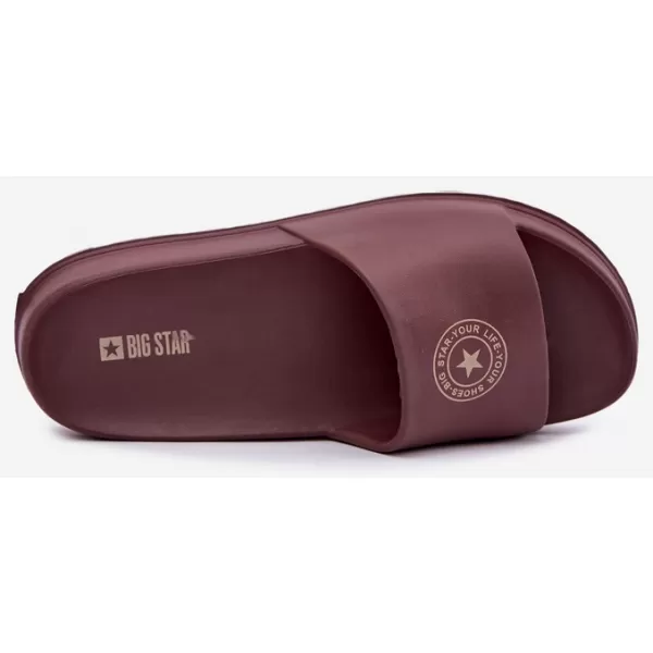 Ženski copati BIG STAR SHOES UU274075 ODTENKI RJAVE IN BEŽ 
