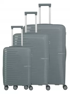 Komplet kovčkov TRAVELITE PACIFIC ANTRACIT