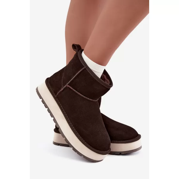  Ženski čevlji BIG STAR SHOES UU274693 RJAVA/BEŽ 