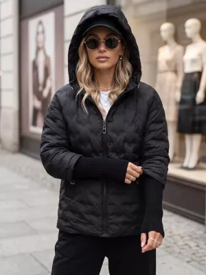 Ženska jakna DSTREET TY5871 ČRNA
