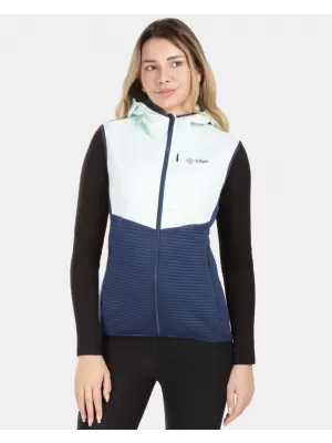 Ženski softshell telovnik KILPI ENIA-W 1L0115KI TEMNO MODRA
