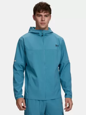 Moška jakna UNDER ARMOUR UA TECH UTILITY WOVEN JCKT 6004967-466 MODRA