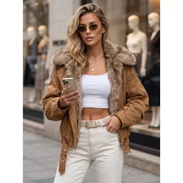  Ženska jakna DSTREET TY5702 KARAMELA 