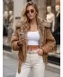 Ženska jakna DSTREET TY5702 KARAMELA