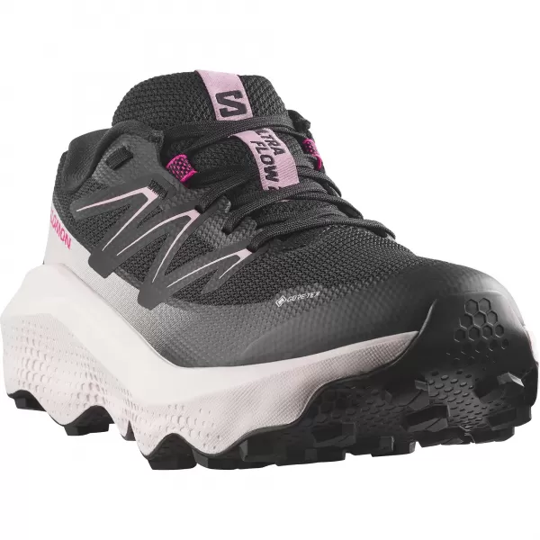  Ženski čevlji SALOMON ULTRA FLOW 2 GORE-TEX L49299500 ČRNA/ZORA ROZA/VANILIJA LED 