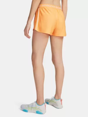 Ženske kratke hlače UNDER ARMOUR TECH PLAY UP SHORTS 1389882-870 ORANŽNA